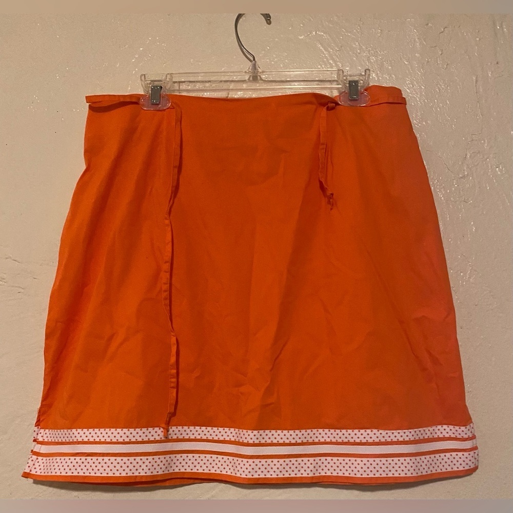 Versailles orange skirt